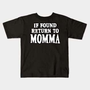 If Found...  (Child Tee) Kids T-Shirt